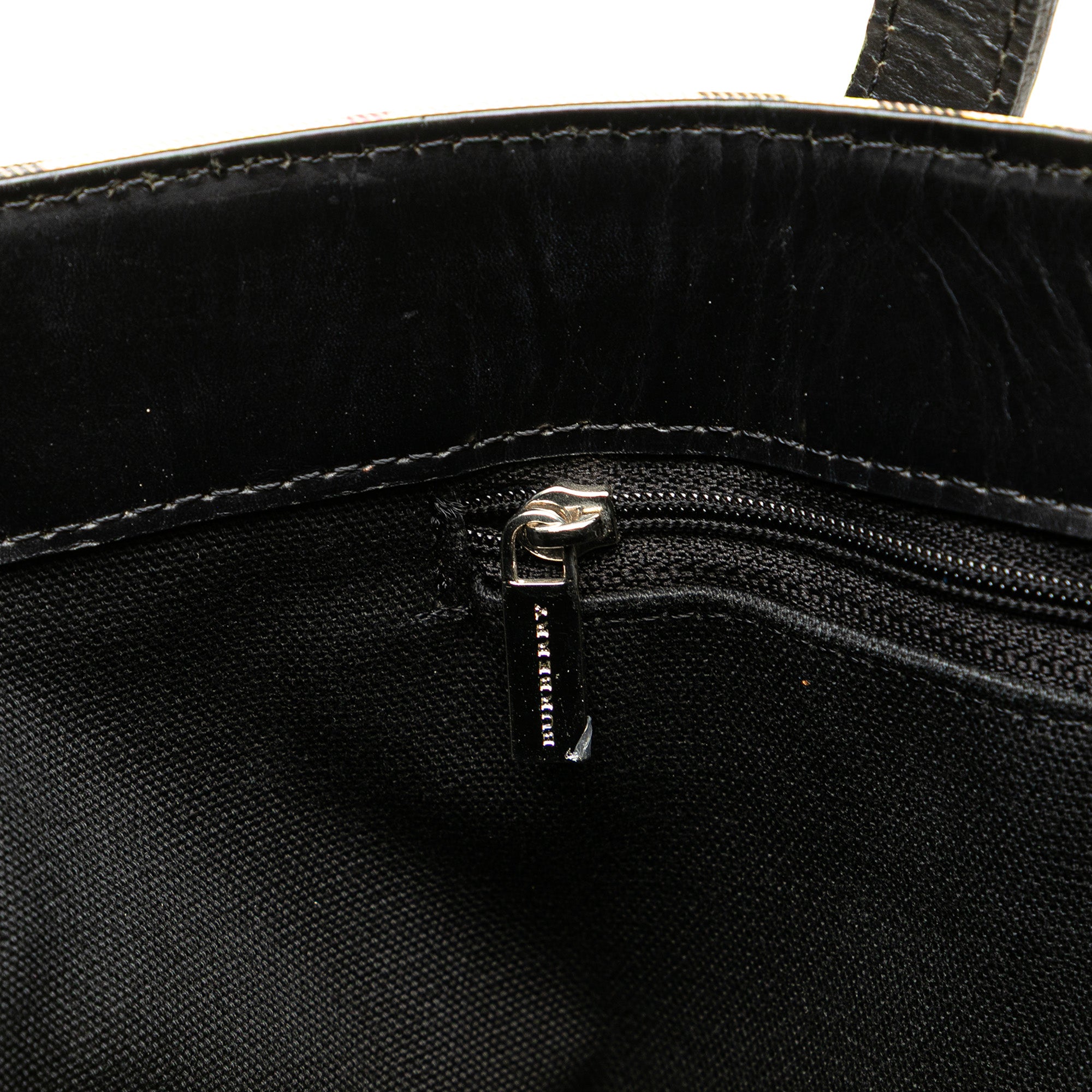 House Check Coated Canvas Tote