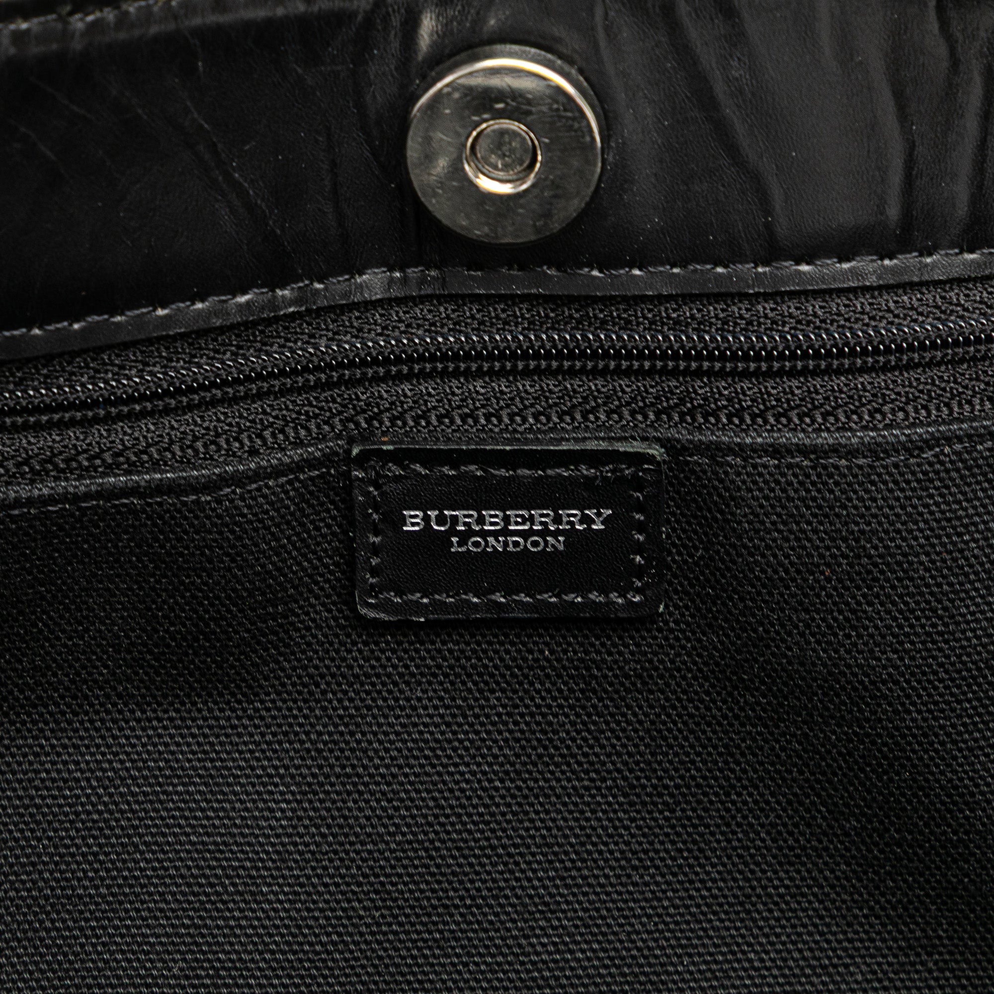 House Check Coated Canvas Tote