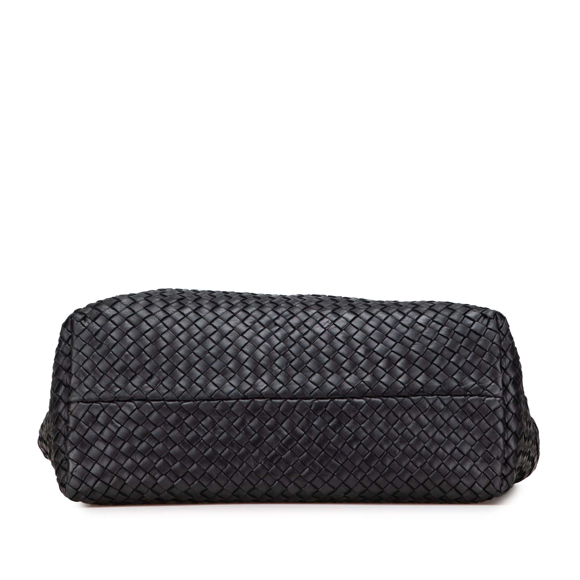 Medium Lambskin Intreccio Cabat Tote