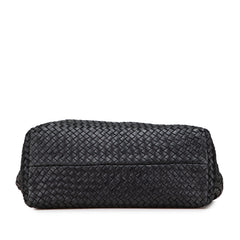 Medium Lambskin Intreccio Cabat Tote