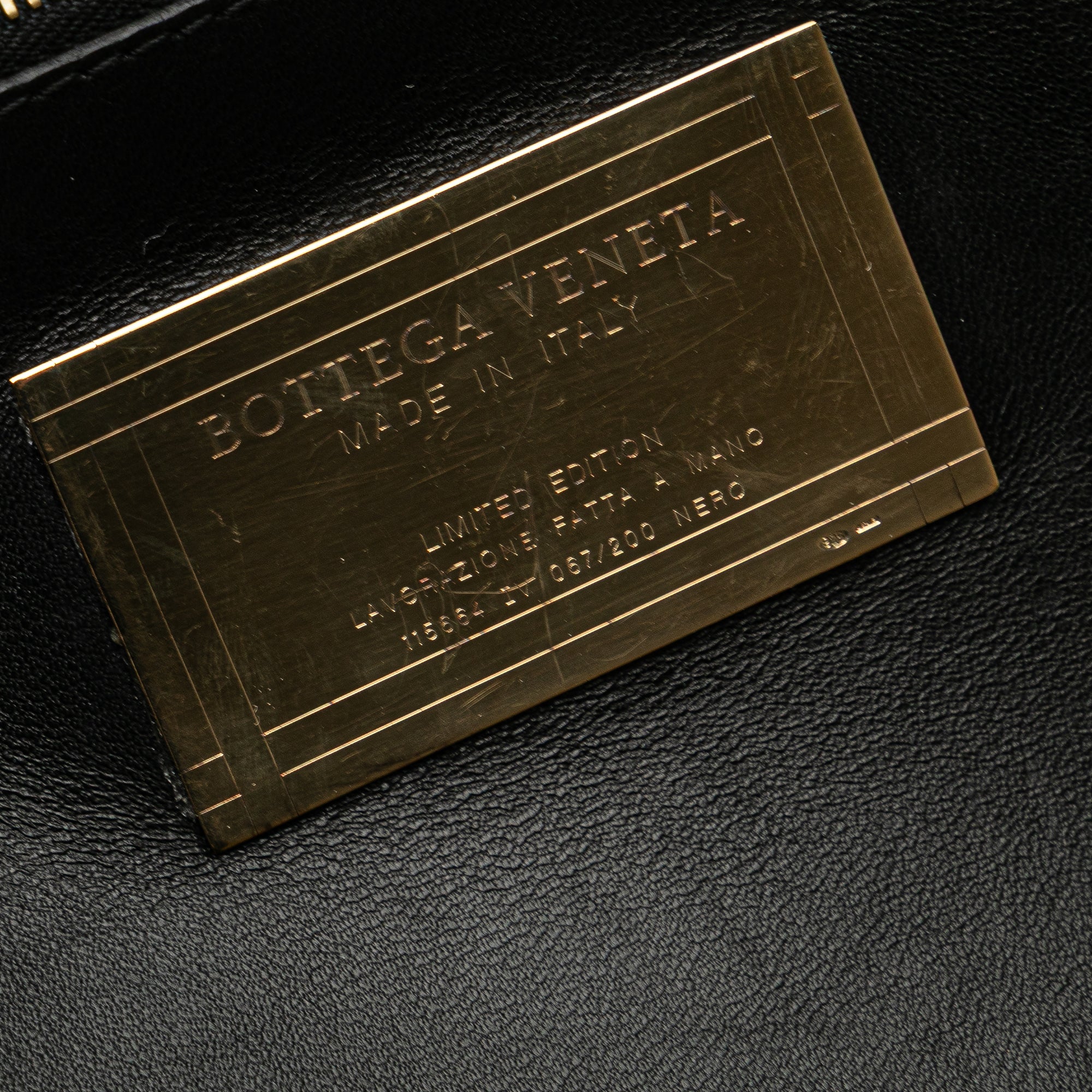 Medium Lambskin Intreccio Cabat Tote