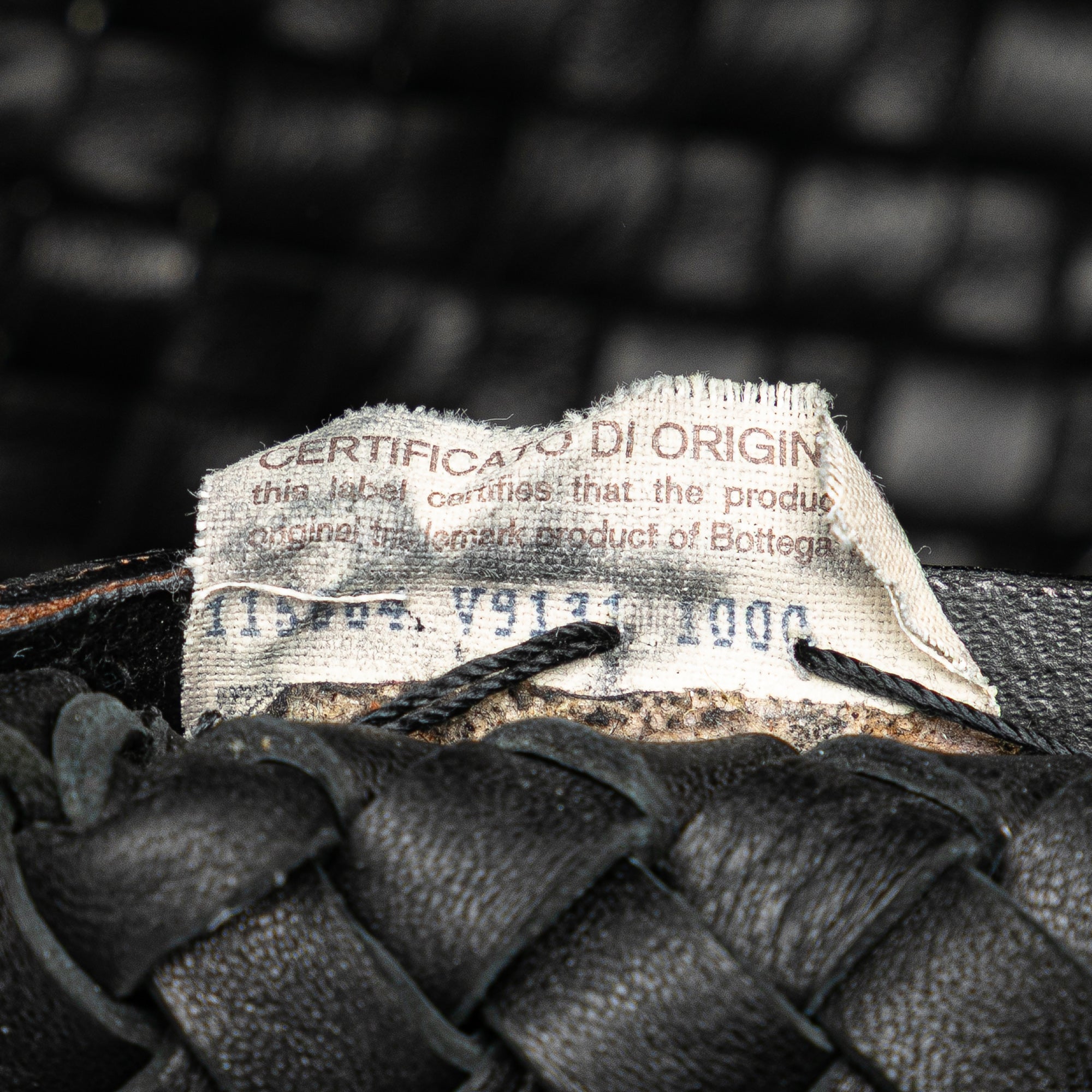 Medium Lambskin Intreccio Cabat Tote