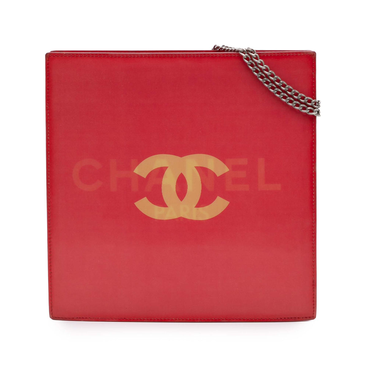 Vinyl Hologram CC Shoulder Bag