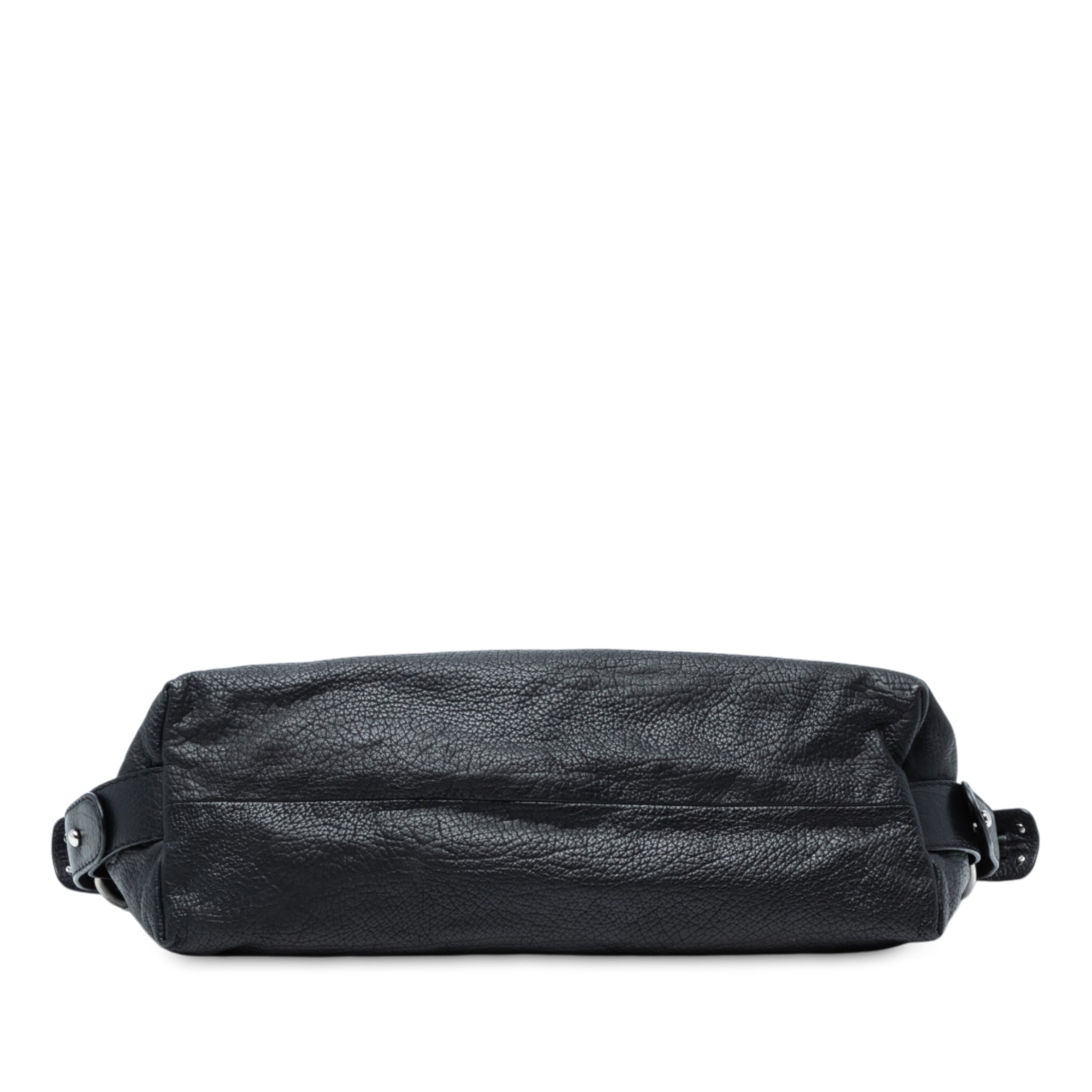 Medium Leather Bamboo Bar Tote