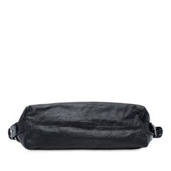 Medium Leather Bamboo Bar Tote