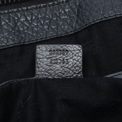 Medium Leather Bamboo Bar Tote