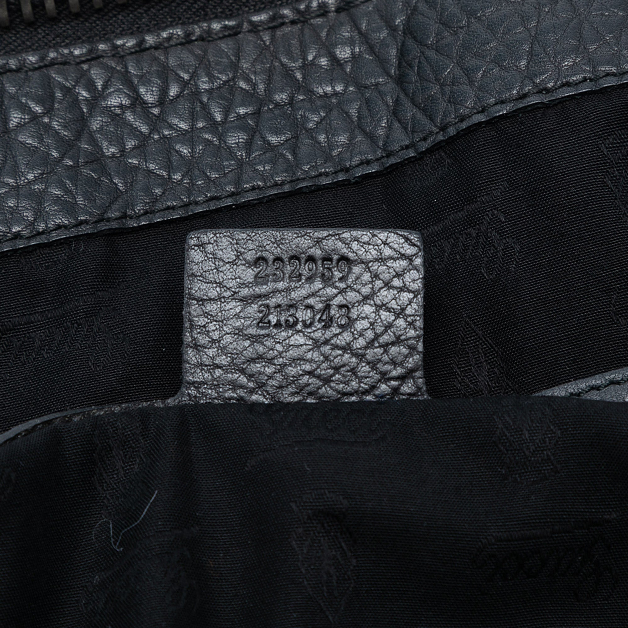 Medium Leather Bamboo Bar Tote