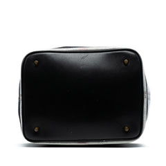 Medium Mega Check Canvas Ashby Bucket Bag