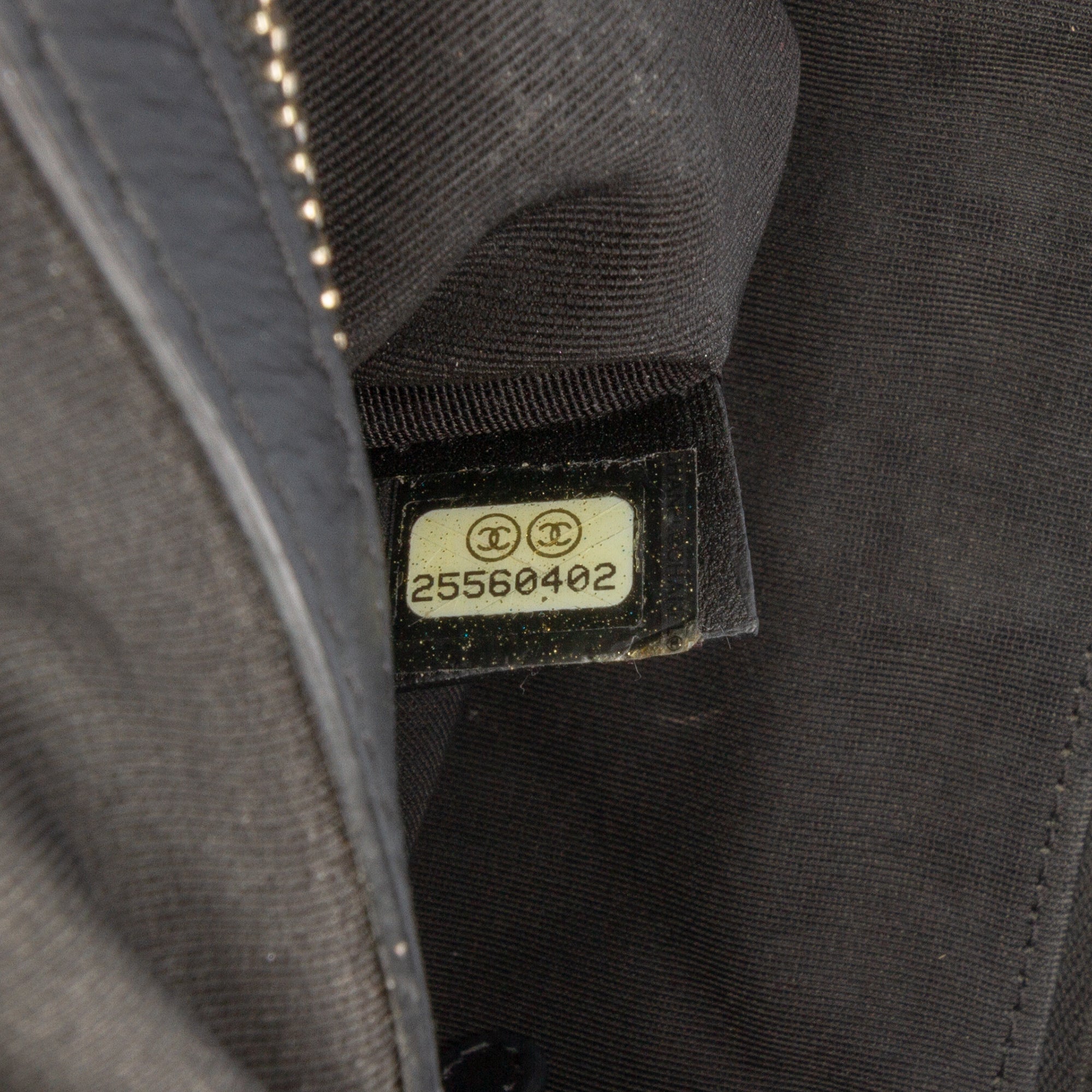 Medium Quilted Caviar Boy O Case Clutch