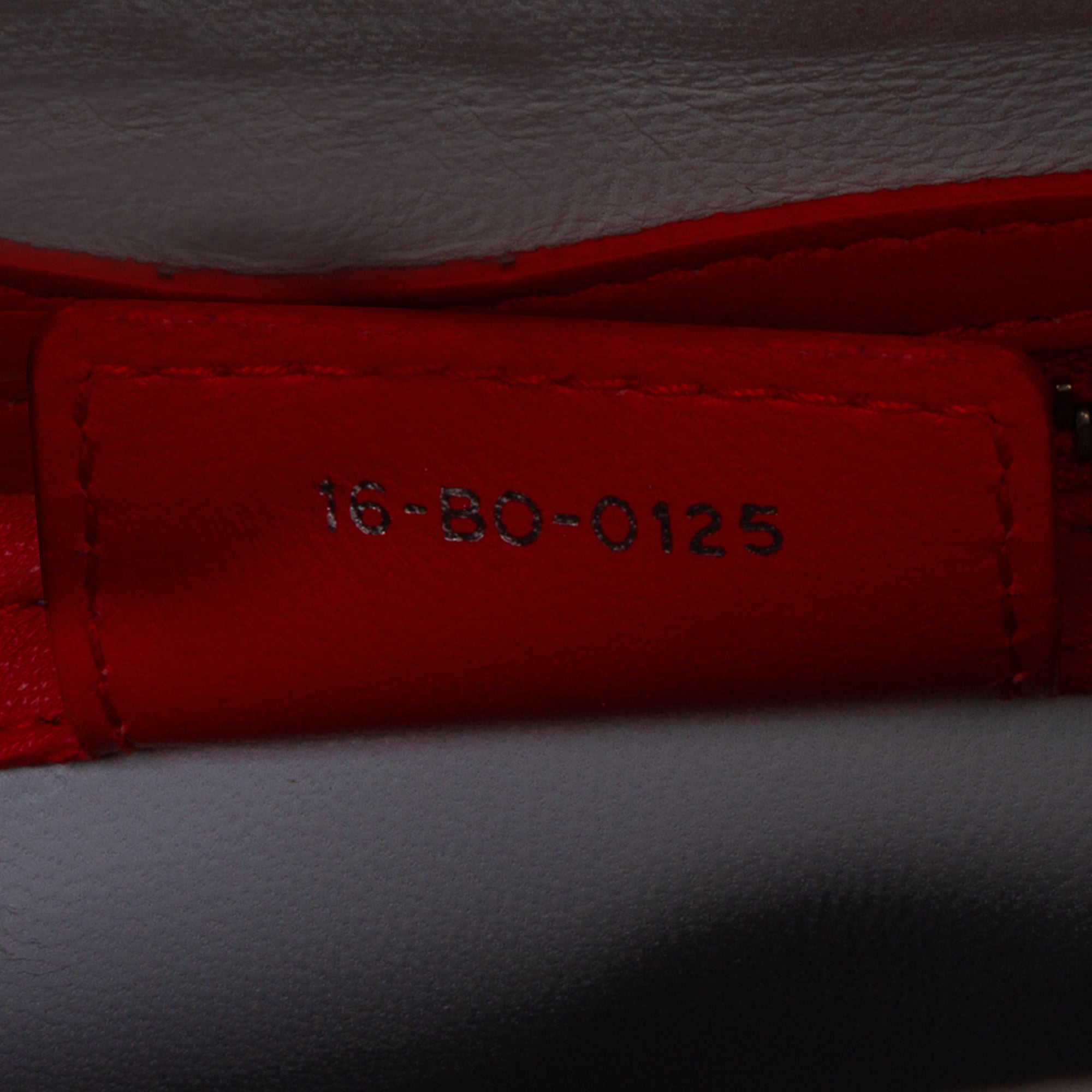 Medium Tricolor Lambskin Cannage Lady Dior