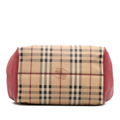 Small Haymarket Check Coated Canvas Canterbury Tote