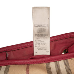 Small Haymarket Check Coated Canvas Canterbury Tote