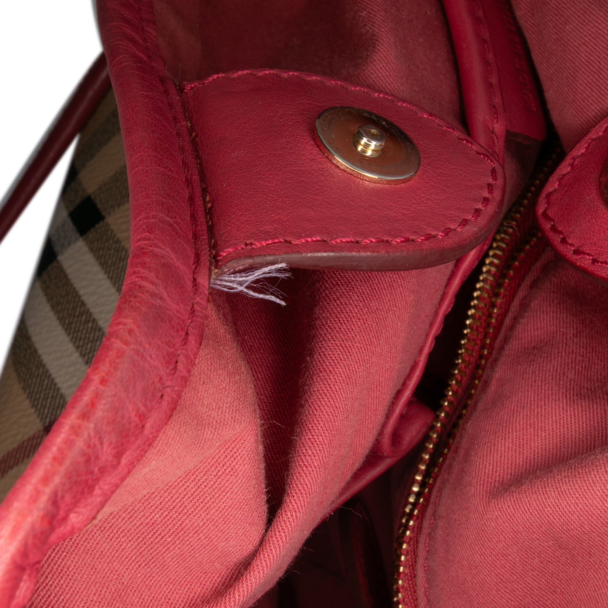 Small Haymarket Check Coated Canvas Canterbury Tote