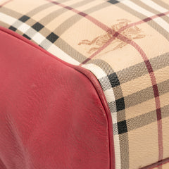 Small Haymarket Check Coated Canvas Canterbury Tote