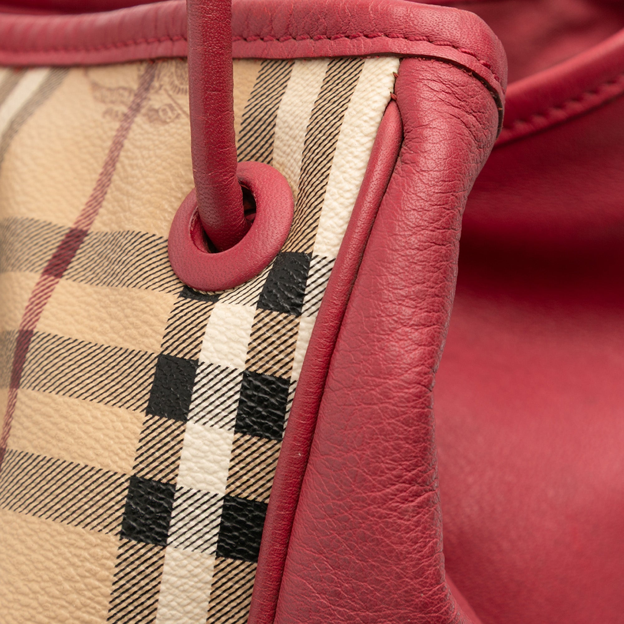 Small Haymarket Check Coated Canvas Canterbury Tote