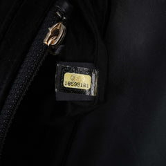 CC Velvet Half Moon Wallet on Chain
