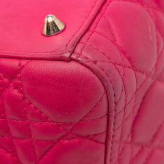 Medium Lambskin Cannage Lady Dior