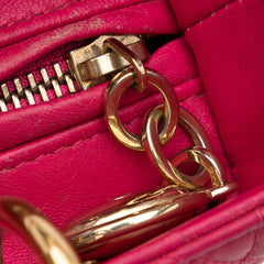 Medium Lambskin Cannage Lady Dior