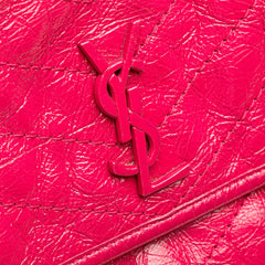 Baby Crinkled Calfskin Monogram Niki Bag