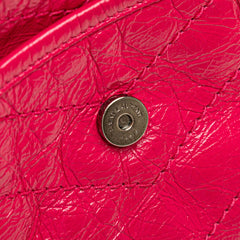Baby Crinkled Calfskin Monogram Niki Bag
