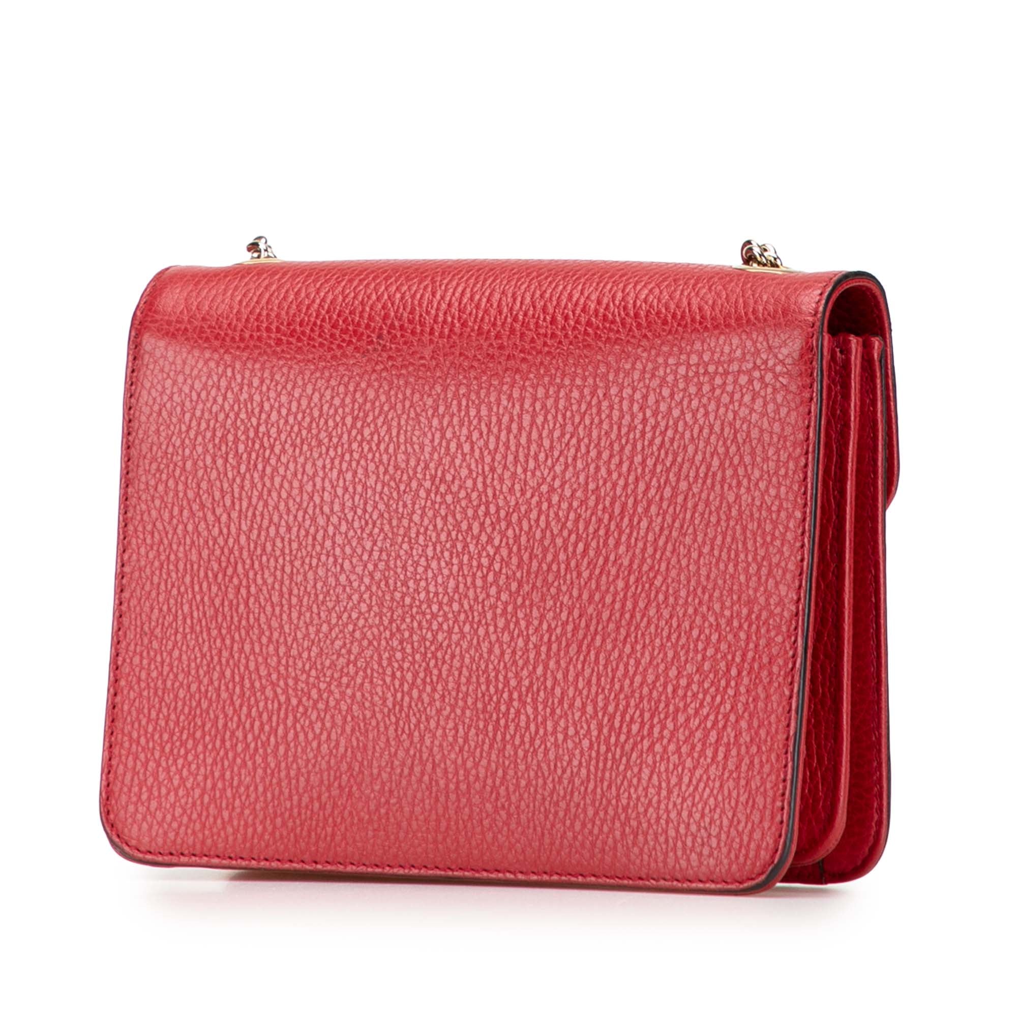 Small Dollar Calfskin Interlocking G Crossbody