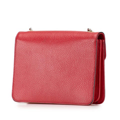 Small Dollar Calfskin Interlocking G Crossbody