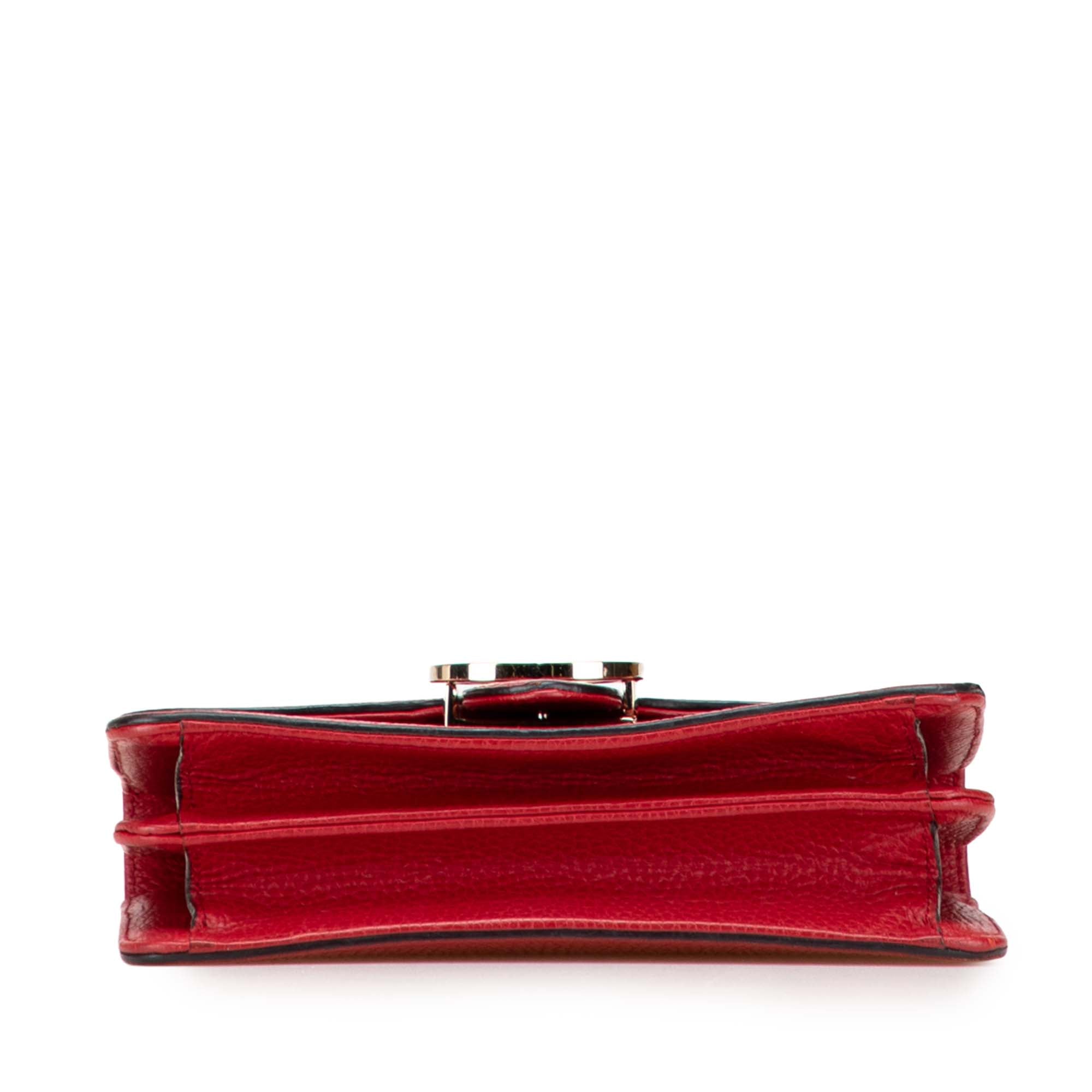 Small Dollar Calfskin Interlocking G Crossbody