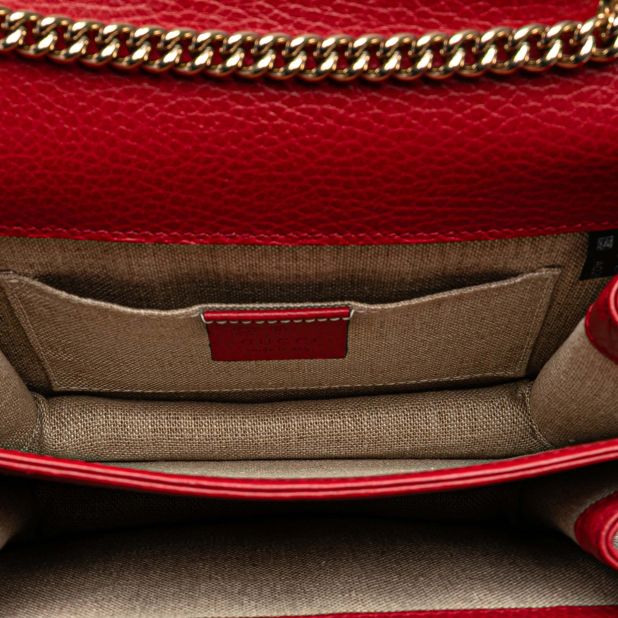 Small Dollar Calfskin Interlocking G Crossbody
