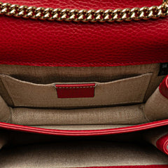 Small Dollar Calfskin Interlocking G Crossbody