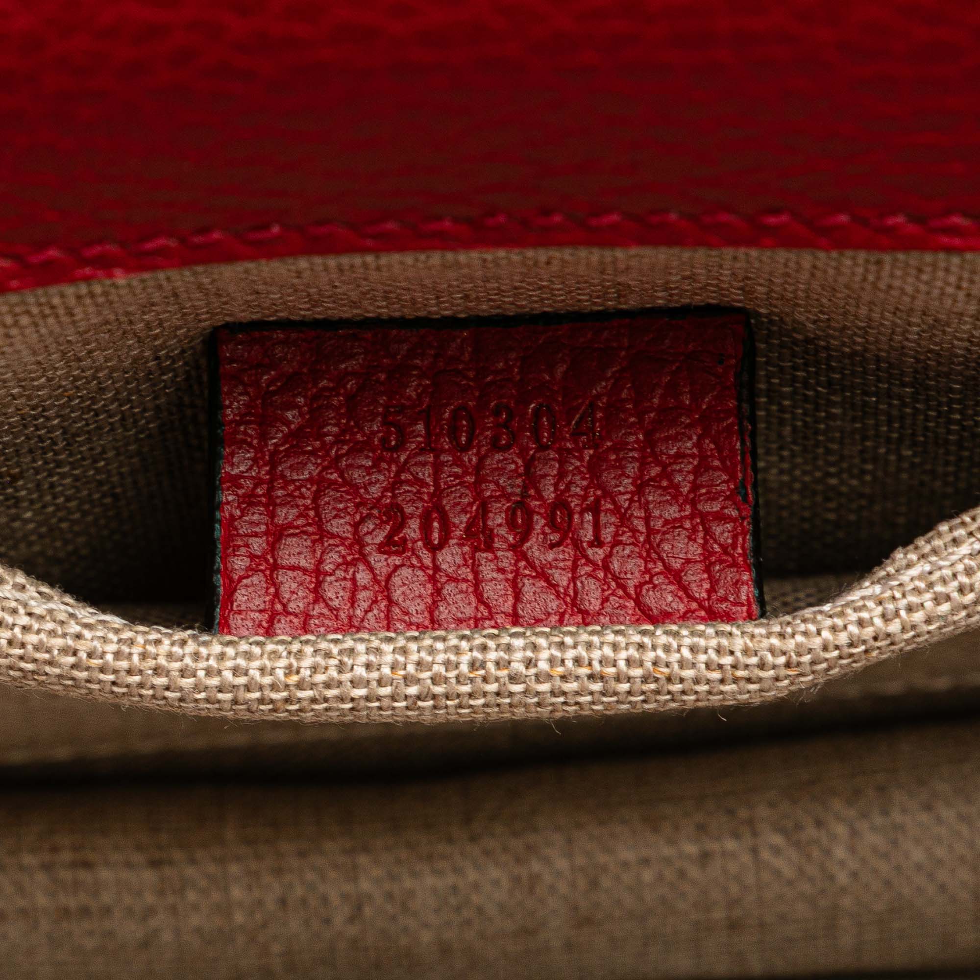 Small Dollar Calfskin Interlocking G Crossbody