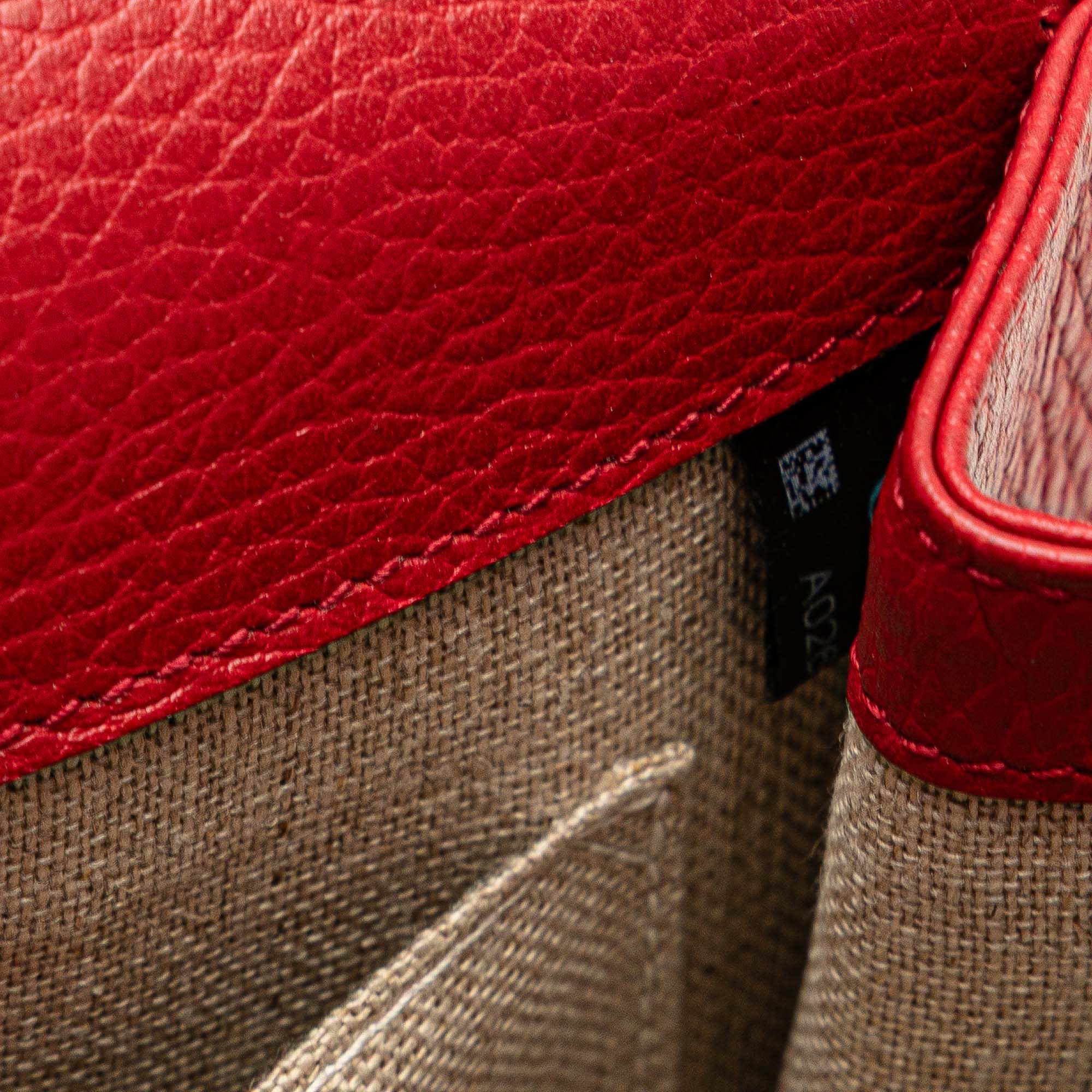 Small Dollar Calfskin Interlocking G Crossbody