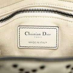 Medium Calfskin Studded Lady Dior