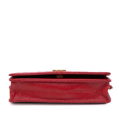 CC Mixed Quilt Caviar Wallet On Chain