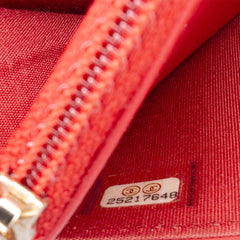CC Mixed Quilt Caviar Wallet On Chain