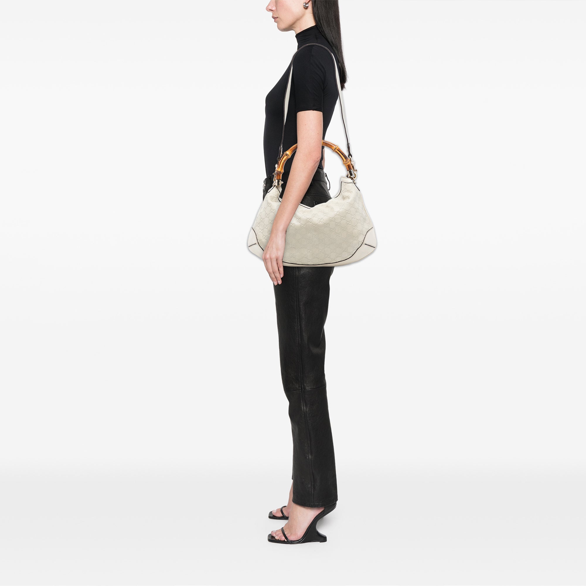 Bamboo Guccissima Peggy Satchel