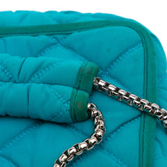 Small Quilted Nylon Bubble Flap