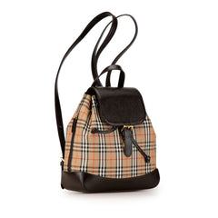 Haymarket Check Canvas Backpack