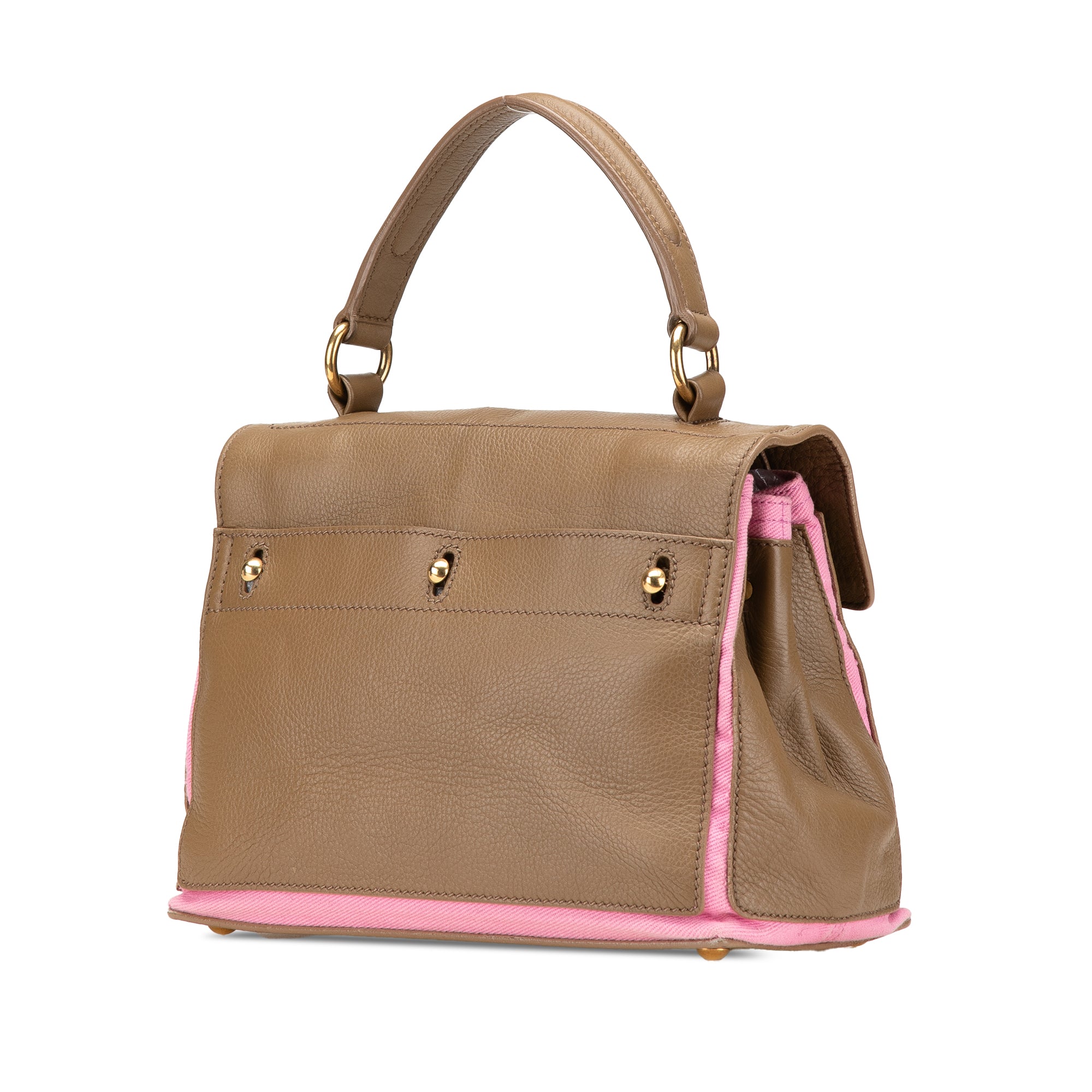 Small Leather Muse Two Satchel