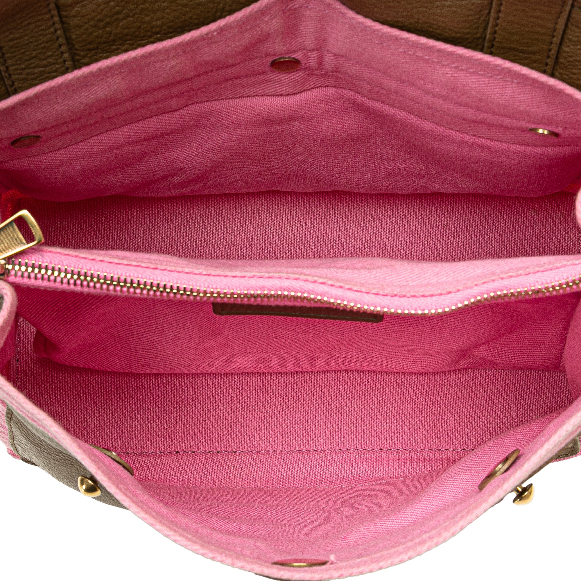 Small Leather Muse Two Satchel