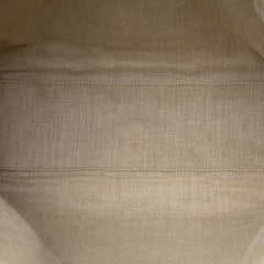 Leather Bamboo Horsebit Tote