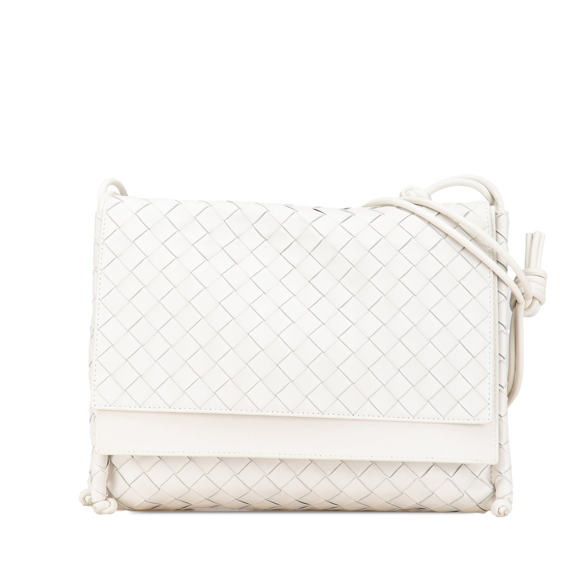 Intrecciato Fold Crossbody