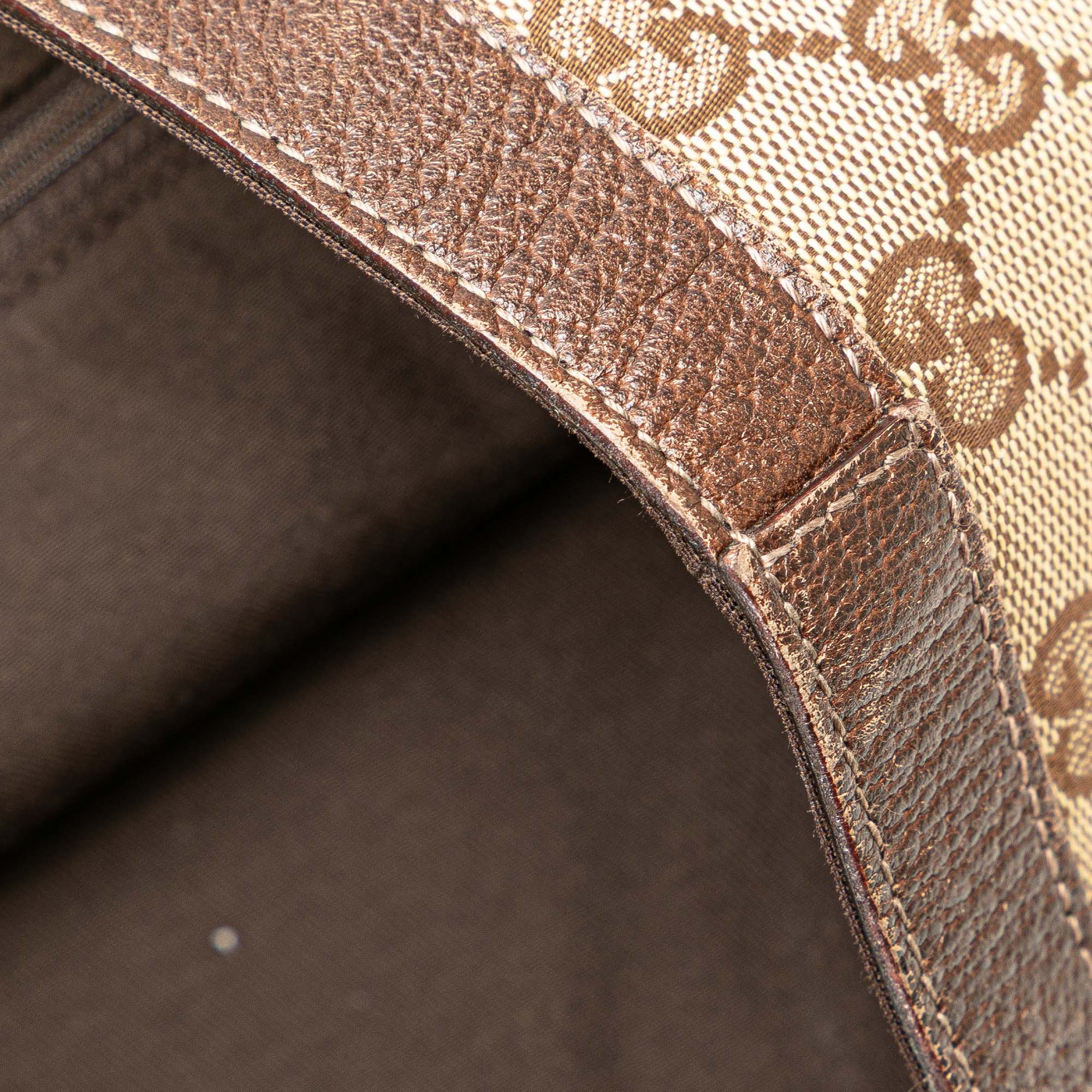 GG Canvas Abbey D Ring Pocket Tote