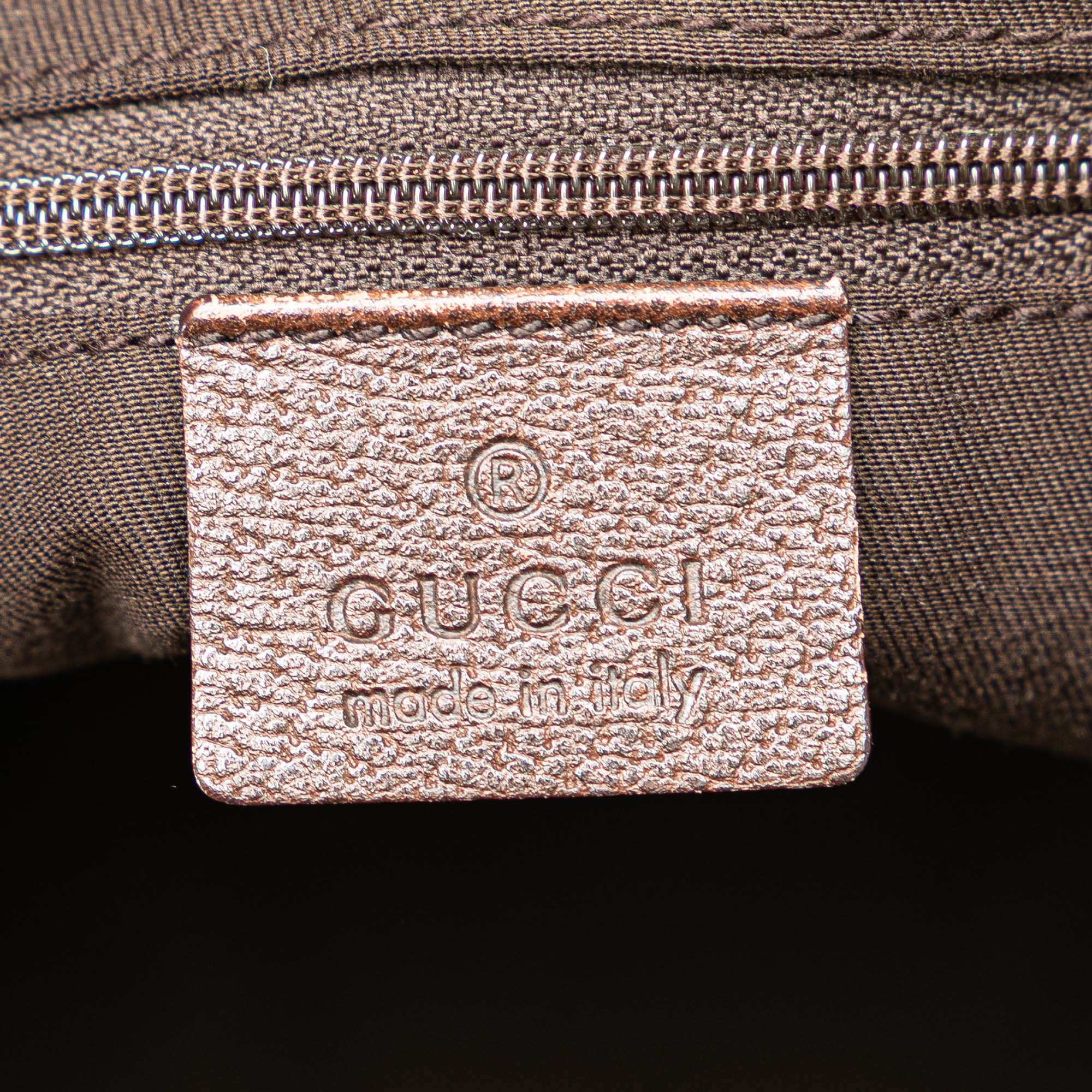 GG Canvas Abbey D Ring Pocket Tote