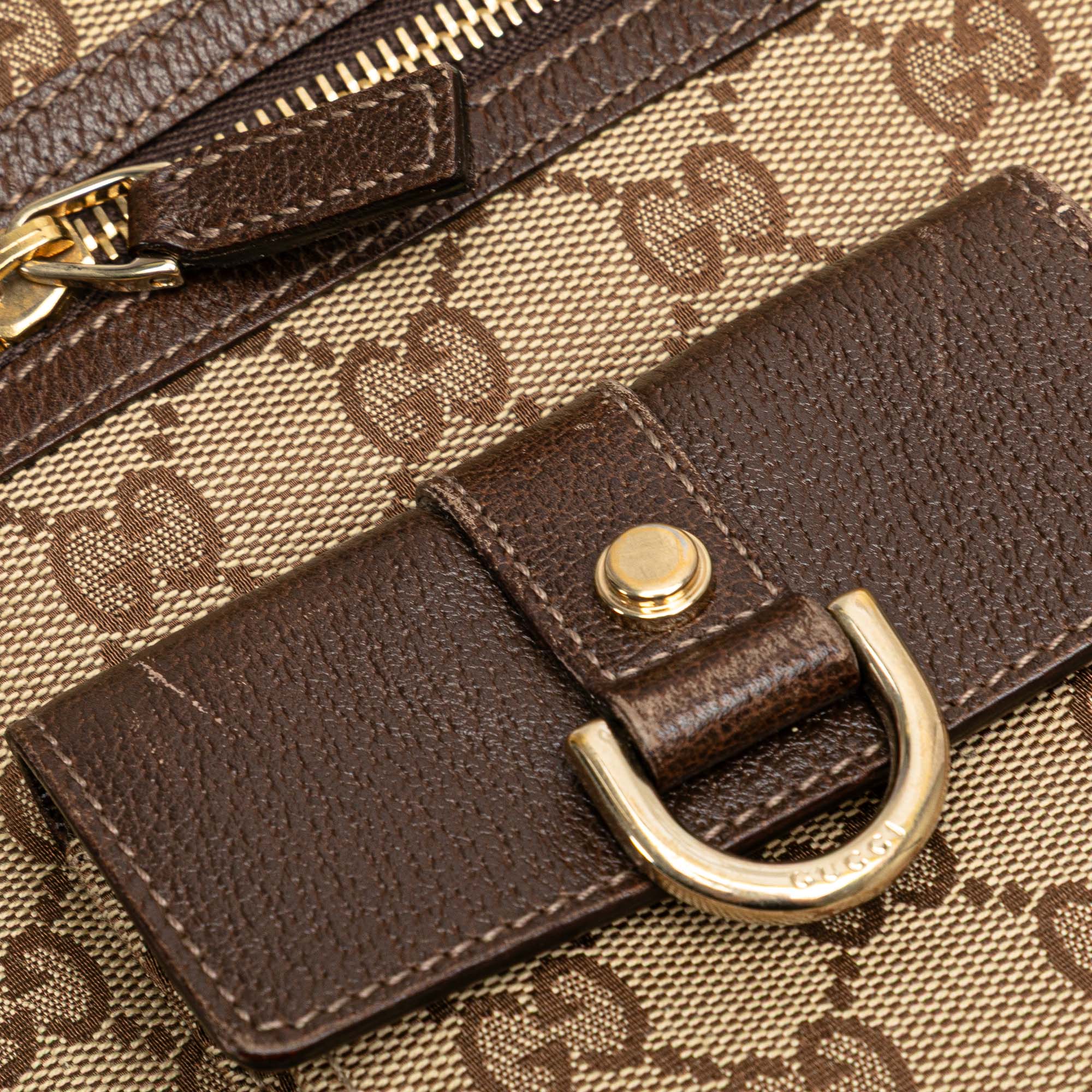 GG Canvas Abbey D Ring Pocket Tote