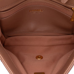 Medium Quilted Lambskin Pillow Crush Flap