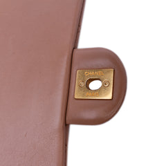 Medium Quilted Lambskin Pillow Crush Flap