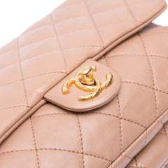 Medium Quilted Lambskin Pillow Crush Flap