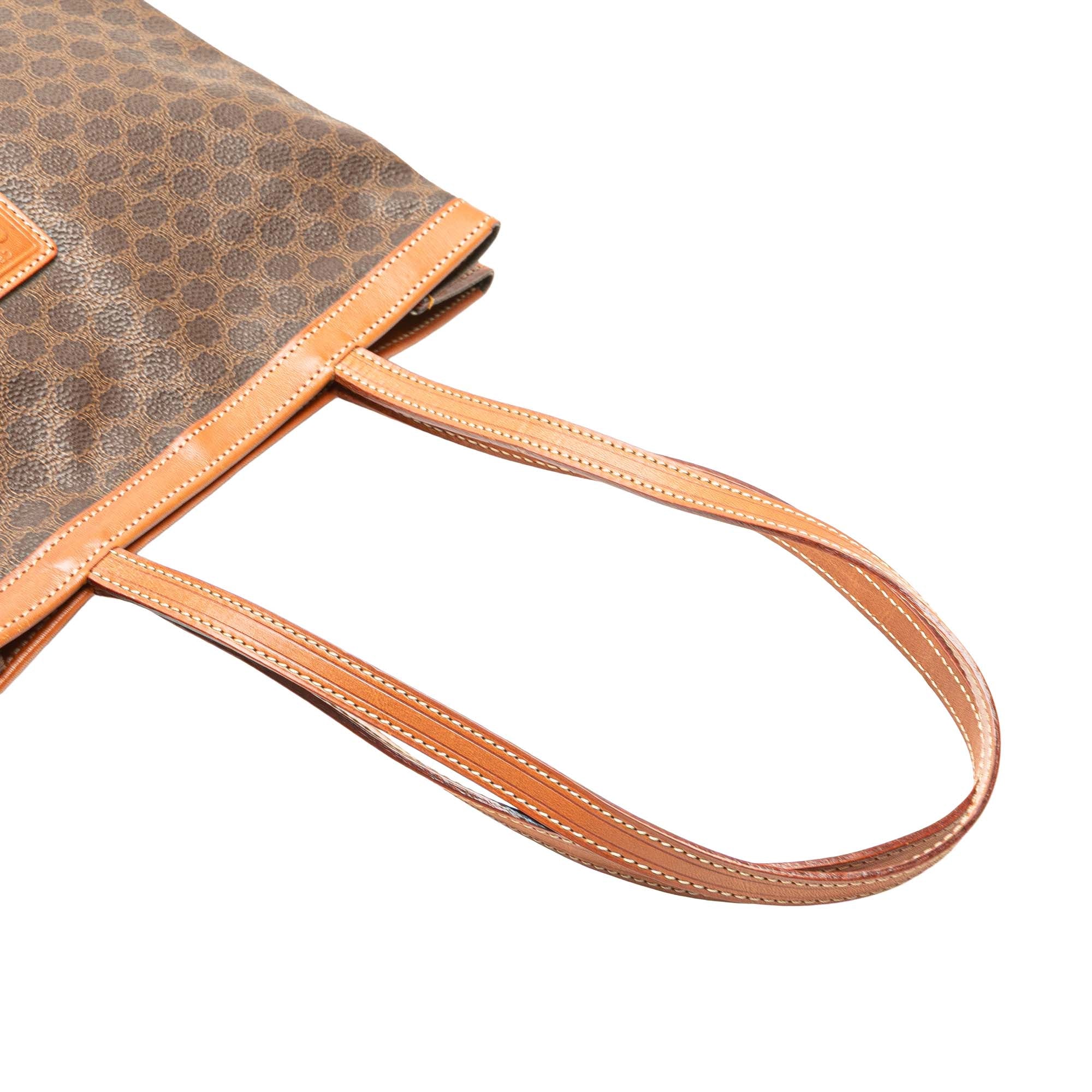 Macadam Coated Canvas Tote