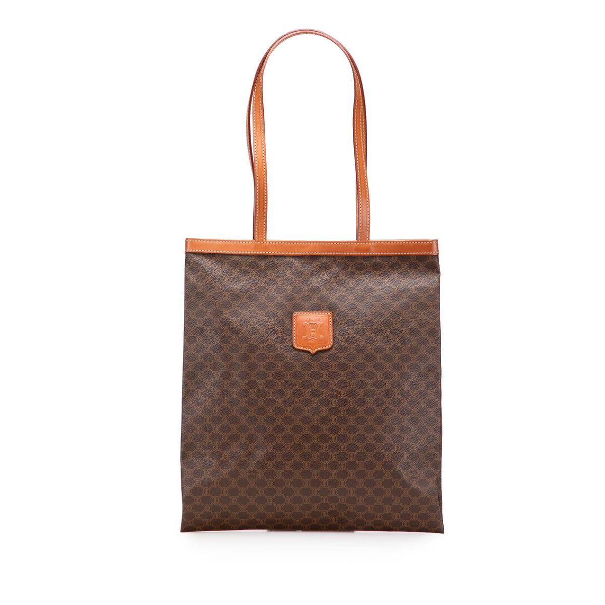 Macadam Coated Canvas Tote