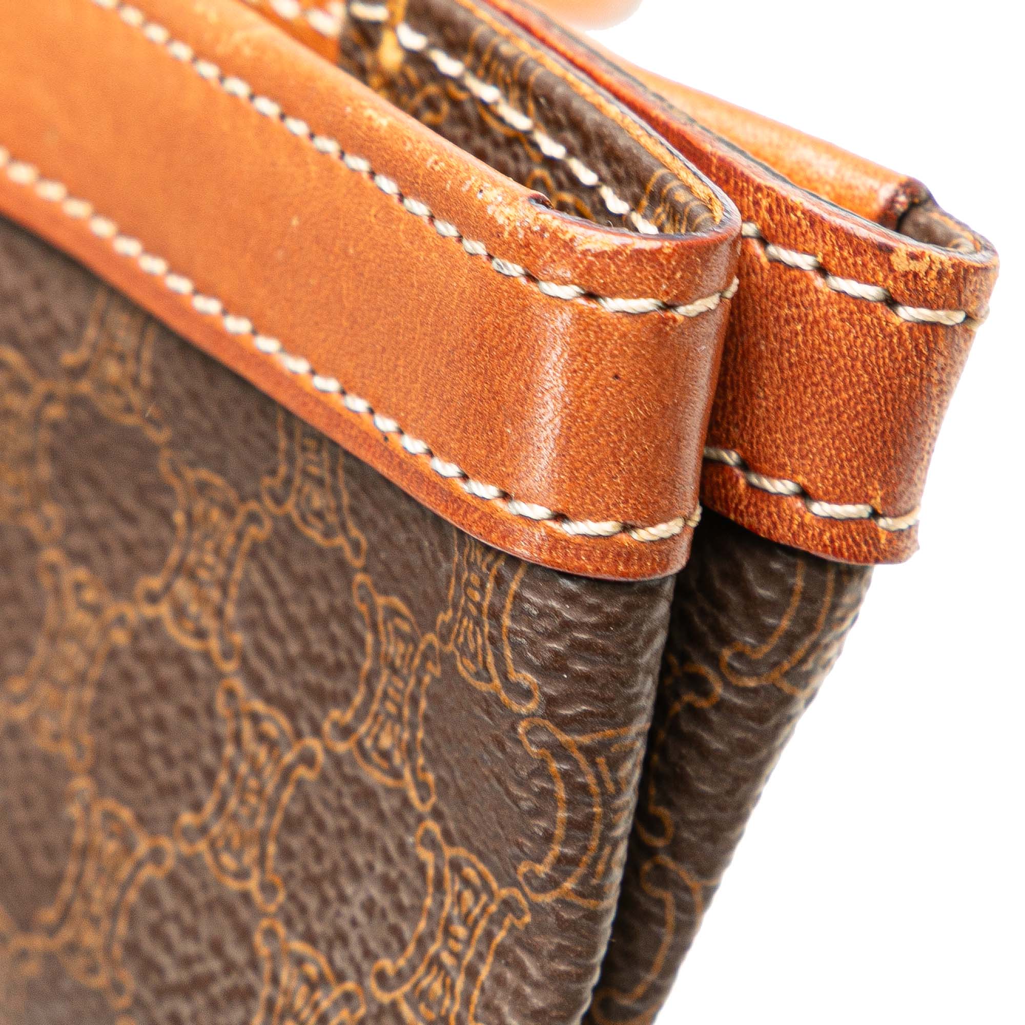 Macadam Coated Canvas Tote